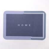 Homestic Bath Mat | PVC Bathroom Mat | Shower Bath Mat | Floor Tub Mat | Diatom Mud Mat | Anti-Skid Shower Bathroom Mat | CF-220806 | Light Gray